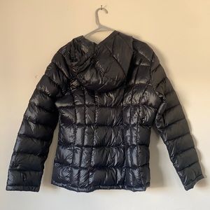 Black Calvin Klein LX puffer jacket